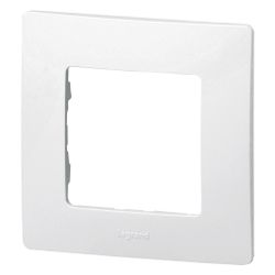Legrand Niloe Rahmen 1-fach, 86x86x10mm, Thermoplast, Ultraweiß, 665001... LEGRAND-665001 3245066650012 (Abb. 1)