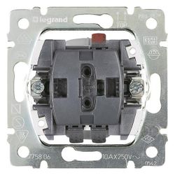 Legrand Wippschalter-Einsatz Universal Aus-/Wechsel 1-polig, 10A, 250V, 71x71x32,5mm, 7... LEGRAND-775806 3245067758069 (Abb. 1)