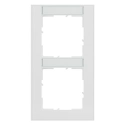 Legrand Abdeckrahmen SEANO+ 2-fach vertikal, 158x87x9,8mm, Kunststoff, Ultraweiß... LEGRAND-765992 3414972547574 (Abb. 1)