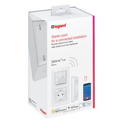 Legrand Starterpaket Valena Life with Netatmo, Unterputz, Ultraweiss, 752196... LEGRAND-752196 3414971154476 (Abb. 1)
