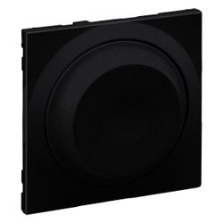 Legrand Abdeckung SEANO für Universal-Drehdimmer, 56x56x13mm, Thermoplast, Schwarz, 765... LEGRAND-765340 3414972545655 (Abb. 1)