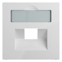 Legrand SEANO Zentralplatte 1x RJ45, mit Beschriftungsfeld, Unterputz, Kunststoff, Ultr... LEGRAND-765158 3414972544863 (Abb. 1)