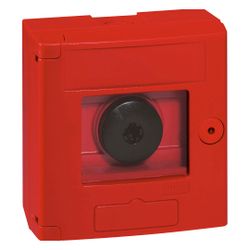 Legrand Sicherheitskasten, IP44, IK07, 1 Öffner/1 Schließer, 125x125x71mm, Feuerrot, 03... LEGRAND-038011 3245060380113 (Abb. 1)