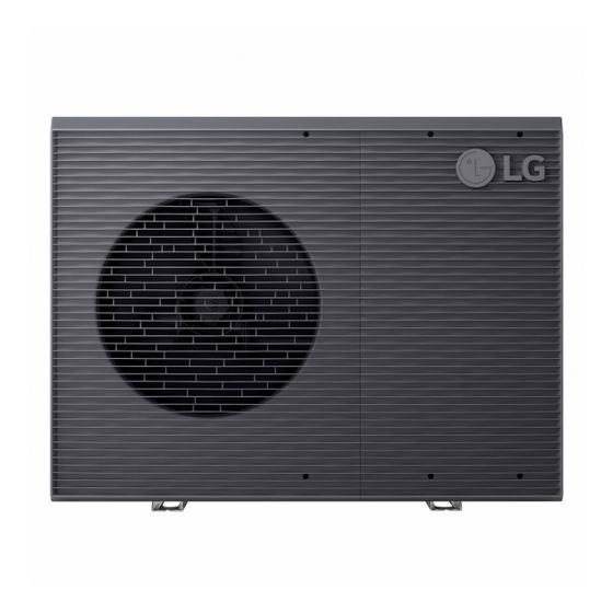 LG Luft-Wasser-Wärmepumpe Therma V R290 Monobloc Außeneinheit mit Hydraulikeinheit 9kW bei A7/W35 400V