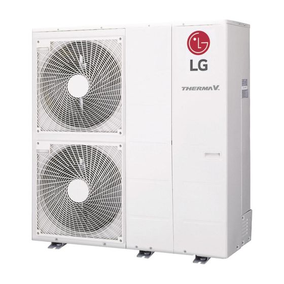 LG Therma V Luft-Wasser-Wärmepumpe R32 Monobloc S 12kW