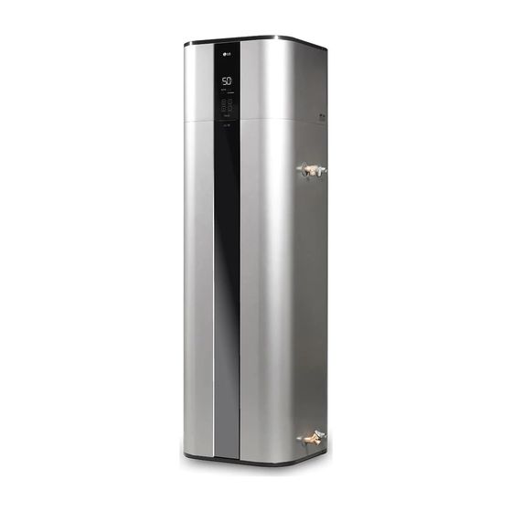 LG Warmwasserspeicher 270 L, Therma V WHHP Warmwasser-Wärmepumpe 230 V R134A Dual Inverter bodenstehend WH27S.F5