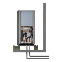 LG Luft-Wasser-Wärmepumpe Therma V R290 Monobloc Außeneinheit ohne Hydraulikeinheit 12... LG-HM123HF.UB60 8806087078169 (Abb. 1)