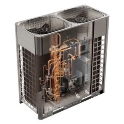LG Luft-Wasser-Wärmepumpe Therma V Monobloc G R32 Außeneinheit 51kW bei A7/W35, HM513M... LG-HM513MR.UXC0 8806096257036 (Abb. 1)