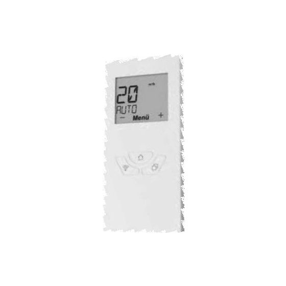 Limodor Fernbedienung AirVital Prime, mit Display, Hintergrundbeleuchtung, Touch-Bedienung, Bluetooth, Weiß