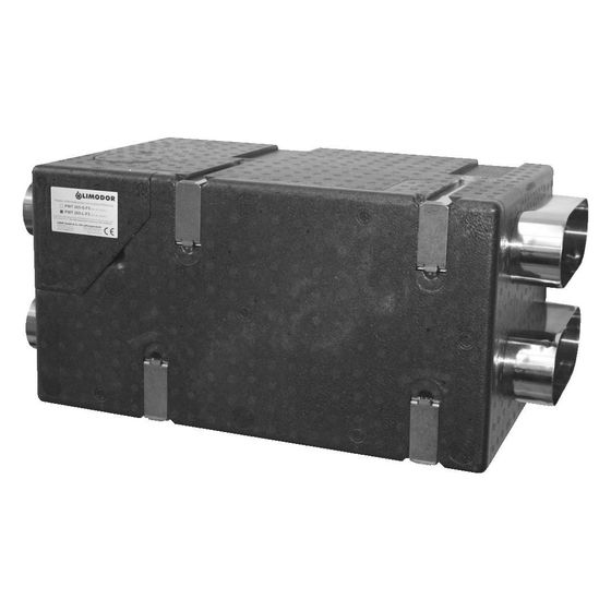 Limodor Wärmeübertrager PWT180-L, 191x79mm, Aluminium, Schwarz
