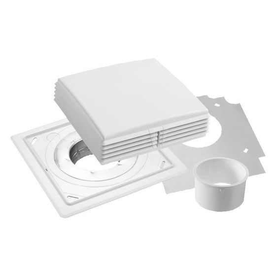 Limodor Nebenraumanschluss-Set NAS, 170x170x52mm, NW80