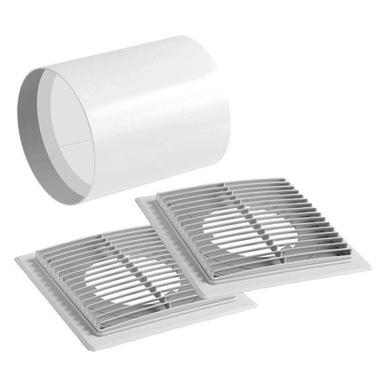 Limodor Überströmeinrichtung AIRONOVA WDH-S 160, 160mm, Weiß