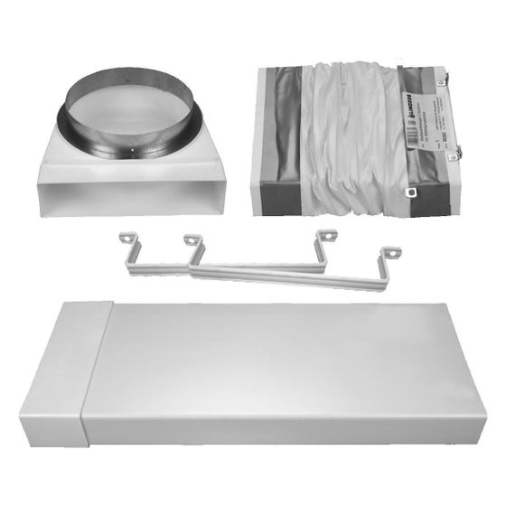 Limodor Fassadenelement FS160/215x50, 215x50mm, Kunststoff, Weiß