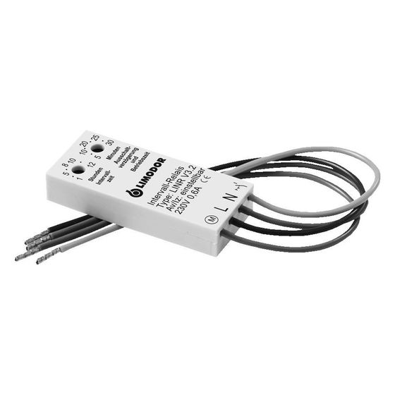 Limodor Intervallrelais LINR NL/IV, 47x20x9mm, 230V, 0,60A