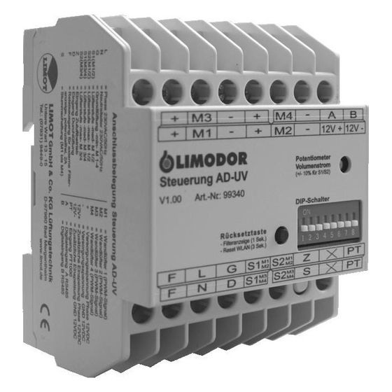 Limodor Steuerung AD-UV V4.04, 230VAC/50Hz, 70x90x61mm, IP20