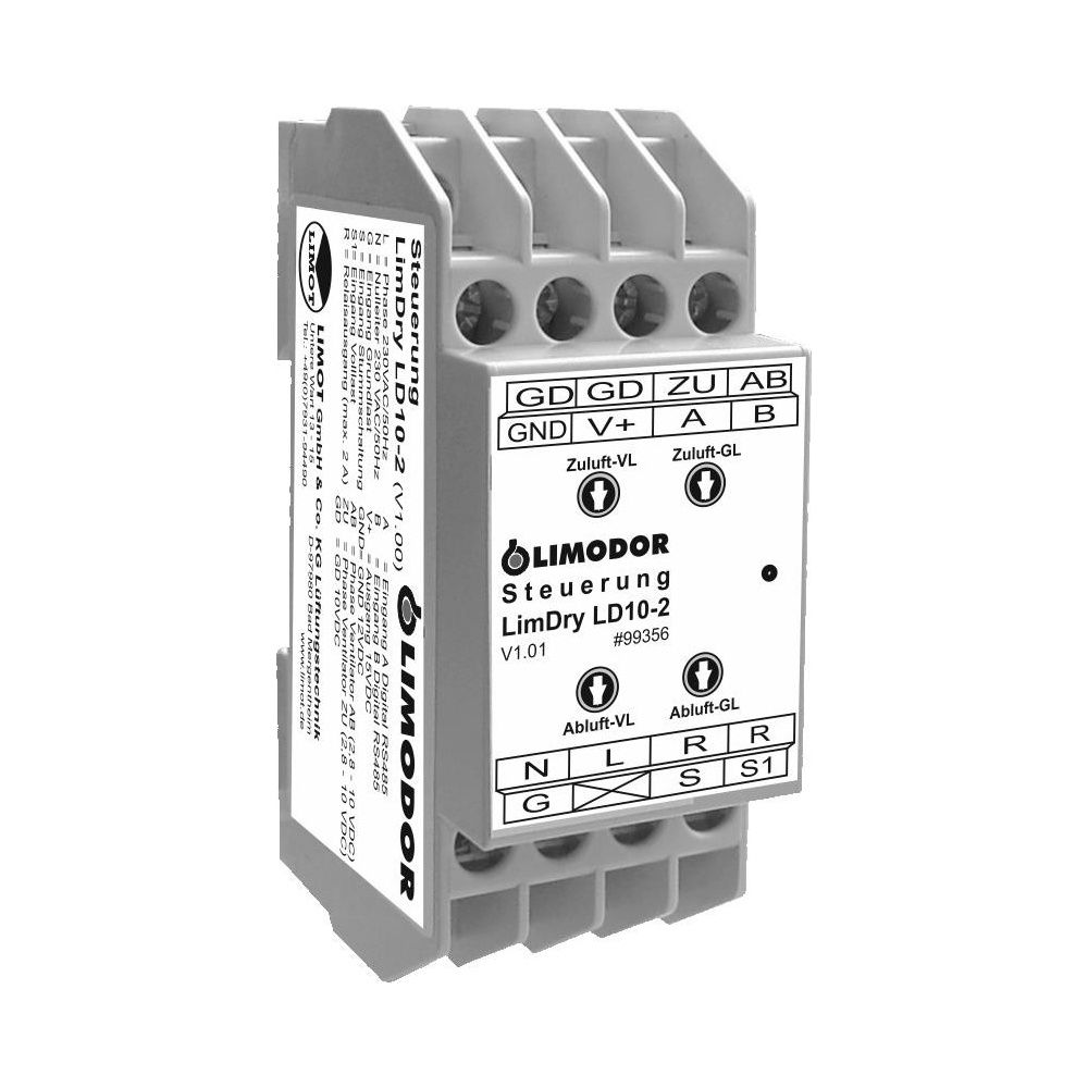 Limodor Steuerung AIRBASE Plus LimDry LD10-2, 90x36x57mm, 230V, IP20... LIMODOR-99356 4043828993563 (Abb. 2)