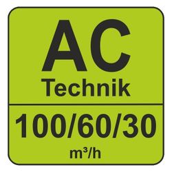 Limodor Gebläse compact 100-60-30 C-NR, 100/60/30 m3/h, 230V, IPX5, Weiß... LIMODOR-00870 4043828008700 (Abb. 1)