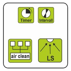 Limodor Gebläse compact 60-30-VK C-NR/IV C-LS, 60/30 m3/h, 230V, IPX5, Weiß... LIMODOR-01776 4043828017764 (Abb. 1)