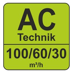 Limodor Gebläse compact 100-60-30 C-NR/TZ C-FR, 100/60/30 m3/h, 230V, IPX5, Weiß... LIMODOR-02877 4043828028777 (Abb. 1)