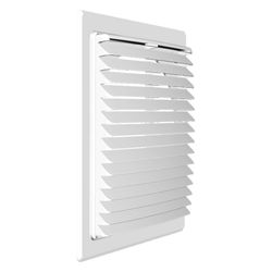 Limodor Wetterschutzgitter Airodor, 200x200x24mm, AS, Weiß... LIMODOR-38044 4043828380448 (Abb. 1)