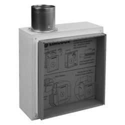 Limodor Einbaukasten compact-K Ausblas oben, NW 80mm, 272x272x115mm, Kunststoff/Fibersil... LIMODOR-82000 4043828820005 (Abb. 1)