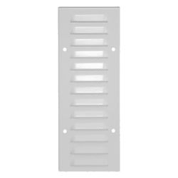 Limodor Außengitter FS-ALU, 275x100mm, Aluminium, Weiß matt... LIMODOR-98272 4043828982727 (Abb. 1)