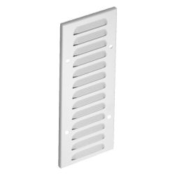 Limodor Außengitter FS-ALU, 275x100mm, Aluminium, Weiß matt... LIMODOR-98272 4043828982727 (Abb. 1)