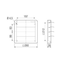 Maico Servo-Verschluss-C AS20 Klappe selbsttätig... MAICO-0151.0330 4012799513308 (Abb. 1)