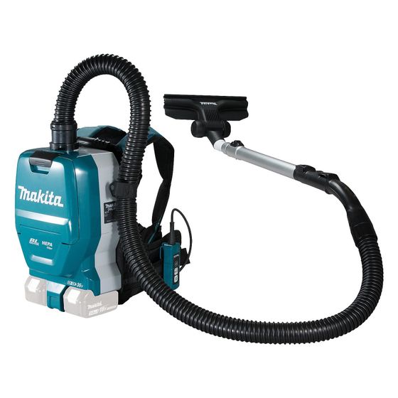 Makita Akku-Trockensauger DVC261ZX15, 2300 l/min, 110 mbar, 2 l, 230x152x373mm, 4,5 kg