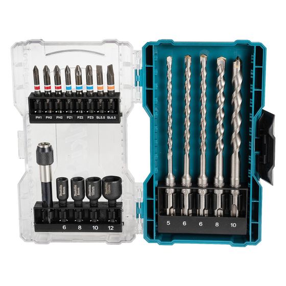Makita Bit-Bohrer-Set E-07026, 18-teilig