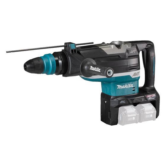 Makita Akku-Bohr- und Meißelhammer HR006GZ, 2x40V, SDS-Max, 21,4J, 52mm, 12,9kg