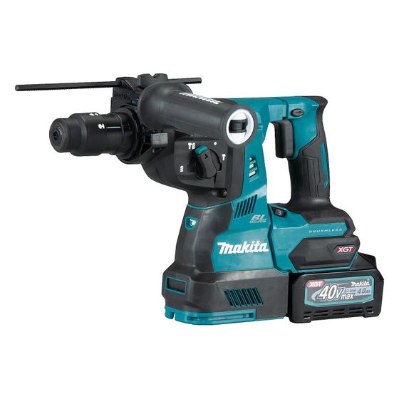 Makita Akku-Bohr- und Meißelhammer HR004GM201, 40V 2,9J SDS-Plus 28/32/13mm 4,0kg