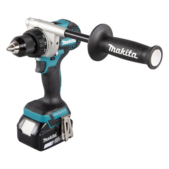 Makita Akku-Bohrschrauber DDF492RTJ, 18V 141Nm 0-2.100 min-1 76/13mm 1,5-13mm 2,6kg