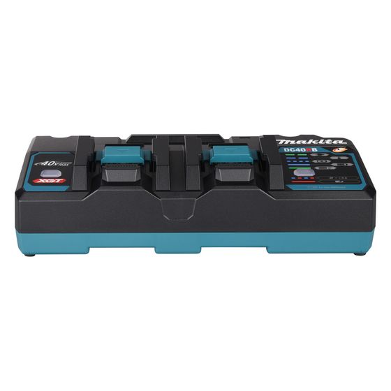 Makita Doppel-Schnellladegerät XGT DC40RB, 40V, Ladezustandsanzeige