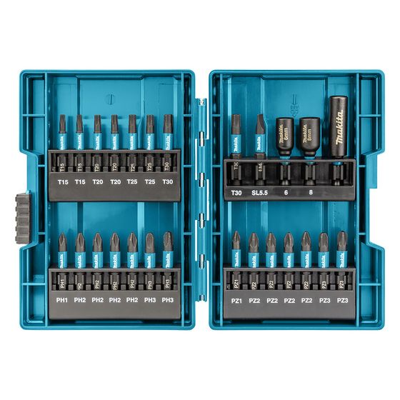 Makita Bit-Set Impact Black, 90-tlg., S2-Spezialstahl, E-03109