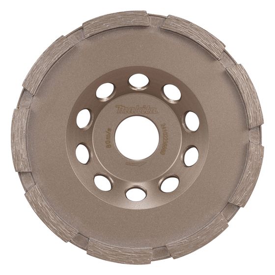 Makita Schleiftopf, 125x22,23x5mm, grob, D-80569