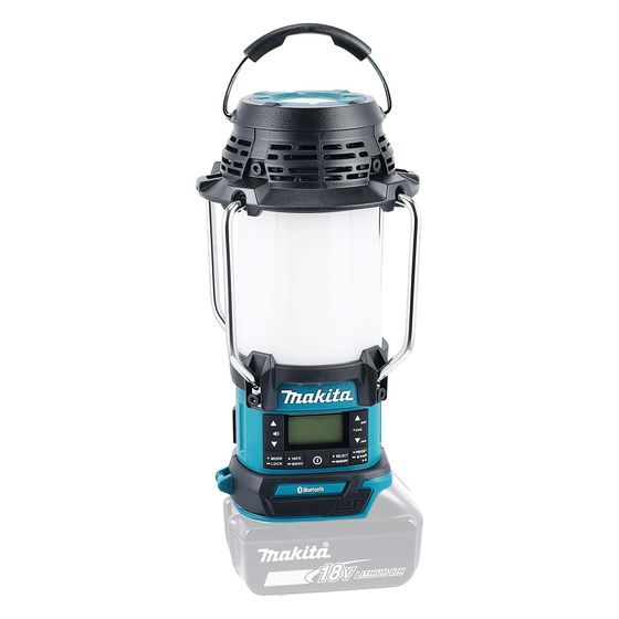 Makita Akku-Radio mit Laterne DMR056, 18V, 1.000 lx, 310 lm, 126x129x289mm