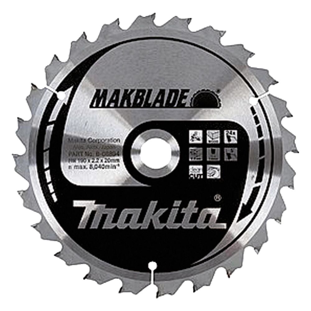 Makita Kreissägeblatt MAKBLADE B-32770, 260x30mm, 40 Zähne, 2,3mm Schnittbreite, 5 Grad... MAKITA-B-32770 0088381421584 (Abb. 3)