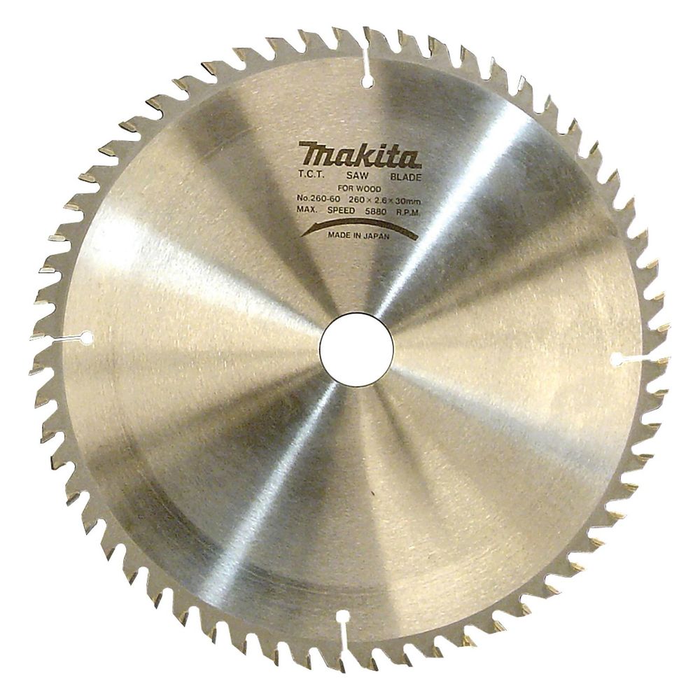 Makita Kreissägeblatt MAKBLADE B-32845, 260mm, 30mm, 80 Zähne, 2,3mm Schnittbreite, 5 Grad Zahnwinke... MAKITA-B-32845  (Abb. 5)