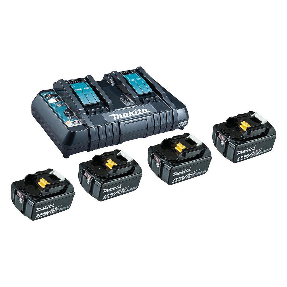 Makita Akku-Set Power Source-Kit, 18V 5,0Ah, 199483-0... MAKITA-199483-0 0088381537131 (Abb. 2)