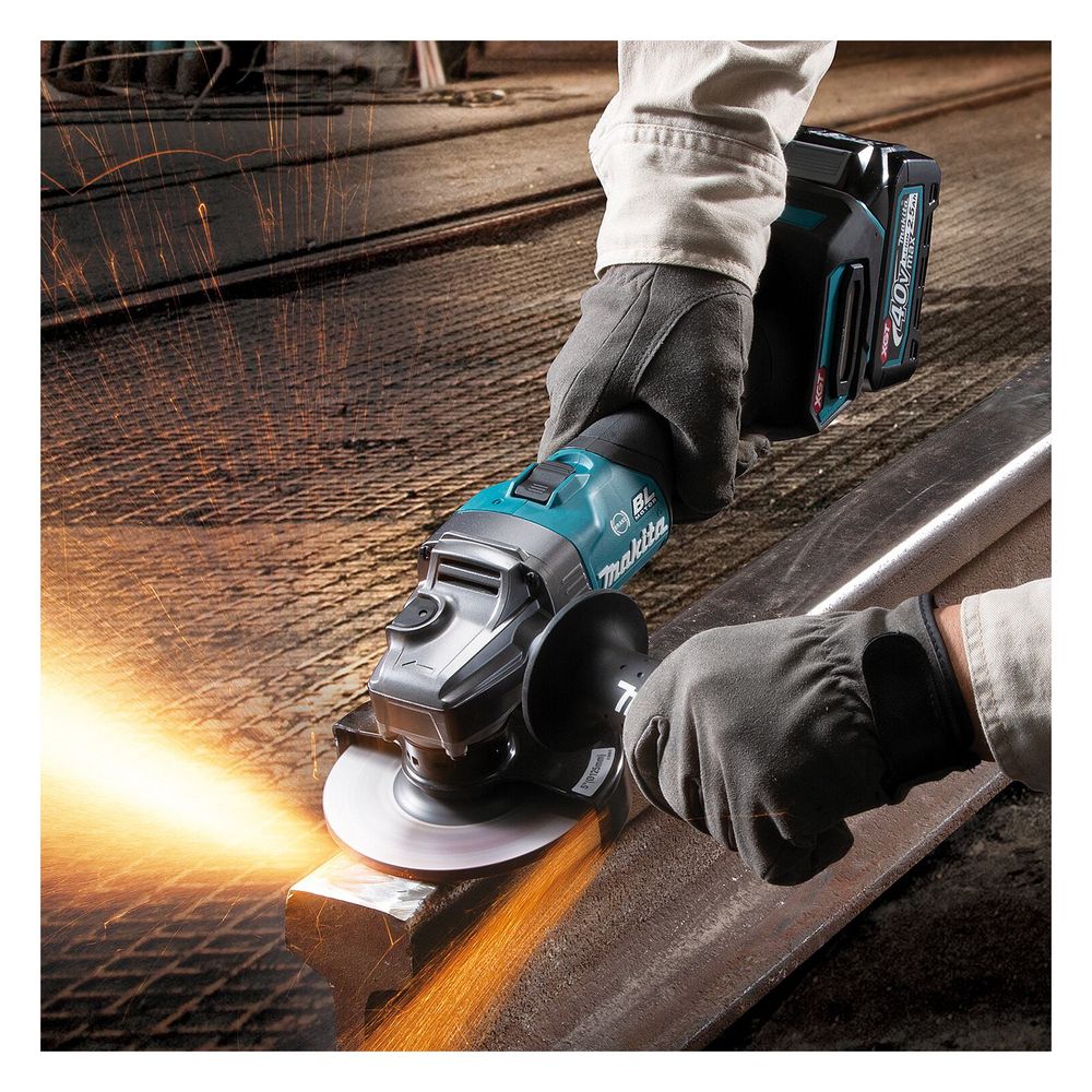 Makita Akku-Winkelschleifer GA005GZ, 40V, 125mm, 8.500 min-1, M14, 3,1kg... MAKITA-GA005GZ 0088381894937 (Abb. 2)