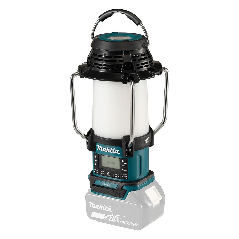 Makita Akku-Radio mit Laterne DMR056, 18V, 1.000 lx, 310 lm, 126x129x289mm... MAKITA-DMR056 0088381763509 (Abb. 10)