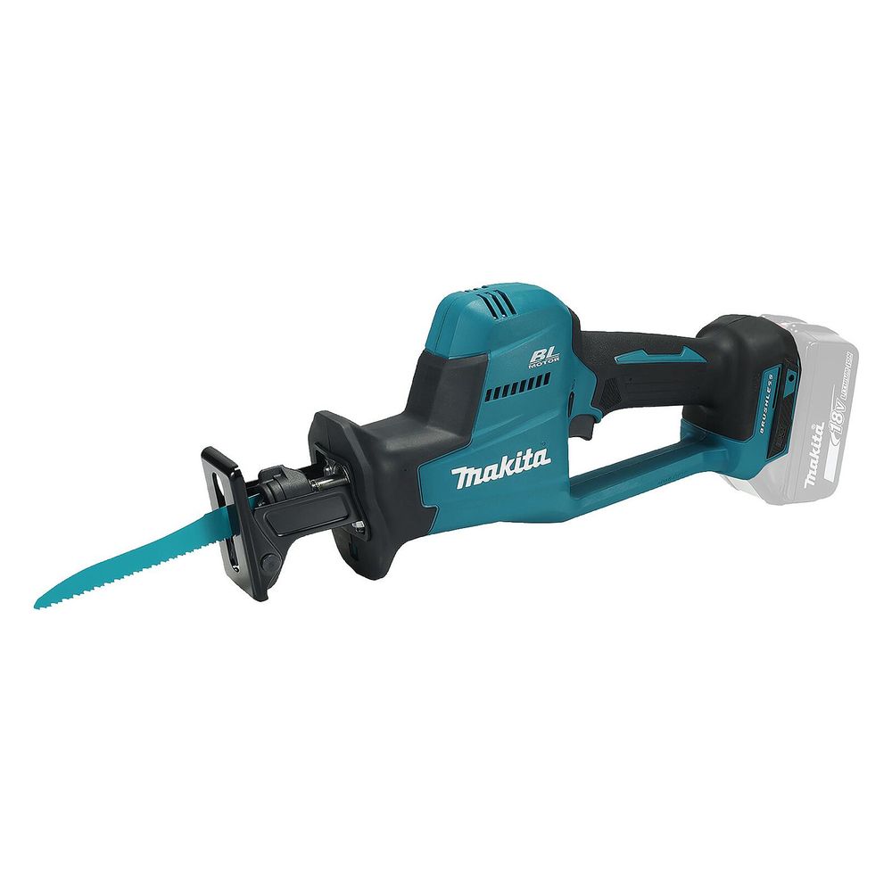 Makita Akku-Säbelsäge DJR189Z, 18V, 0-3.100 min-1, 22mm Hubhöhe, 1,9kg... MAKITA-DJR189Z 0088381770972 (Abb. 10)