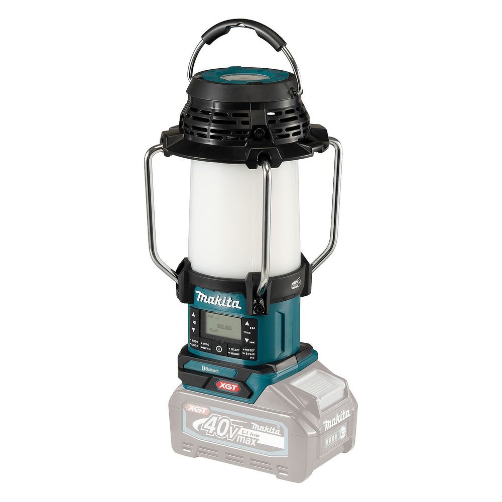 Makita Akku-Radio mit Laterne MR009GZ, 40V, 1.000 lx, 310 lm, 126x147x295mm... MAKITA-MR009G 0088381763455 (Abb. 10)