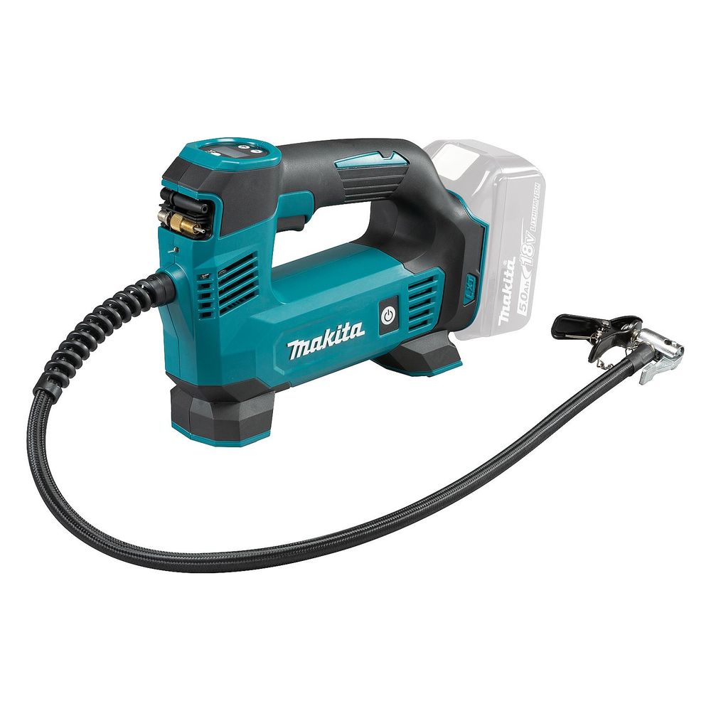 Makita Akku-Kompressor DMP180Z, 18V, 8,3 bar, 12l/min, 266x80x174mm... MAKITA-DMP180Z 0088381898263 (Abb. 10)