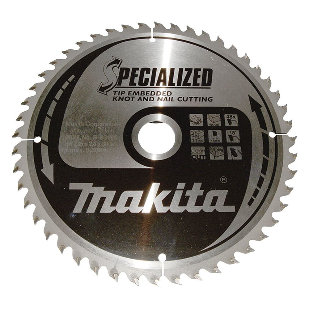 Makita Kreissägeblatt Specialized, 235x30mm, 48 Zähne, B-33196... MAKITA-B-33196 0088381422062 (Abb. 2)