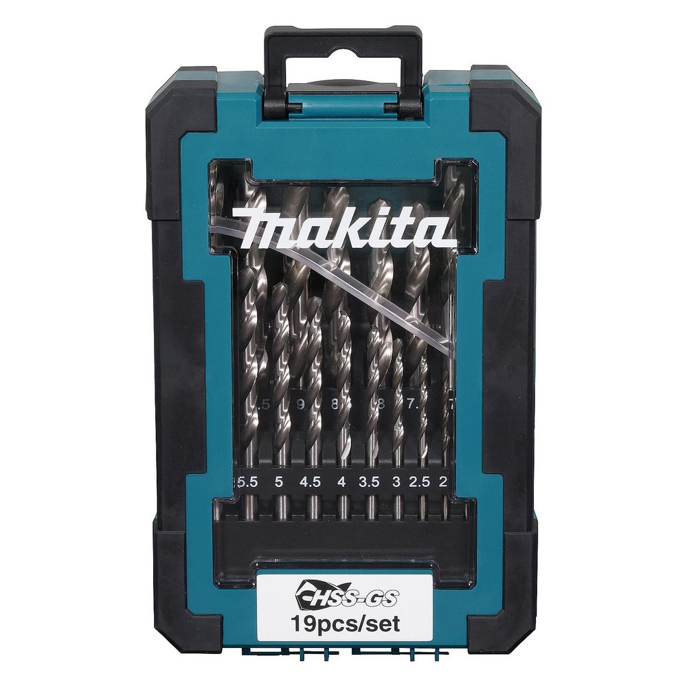 Makita Bohrer-Set D-78352, 1-10mm, HSS-GS, 19-teilig... MAKITA-D-78352  (Abb. 3)