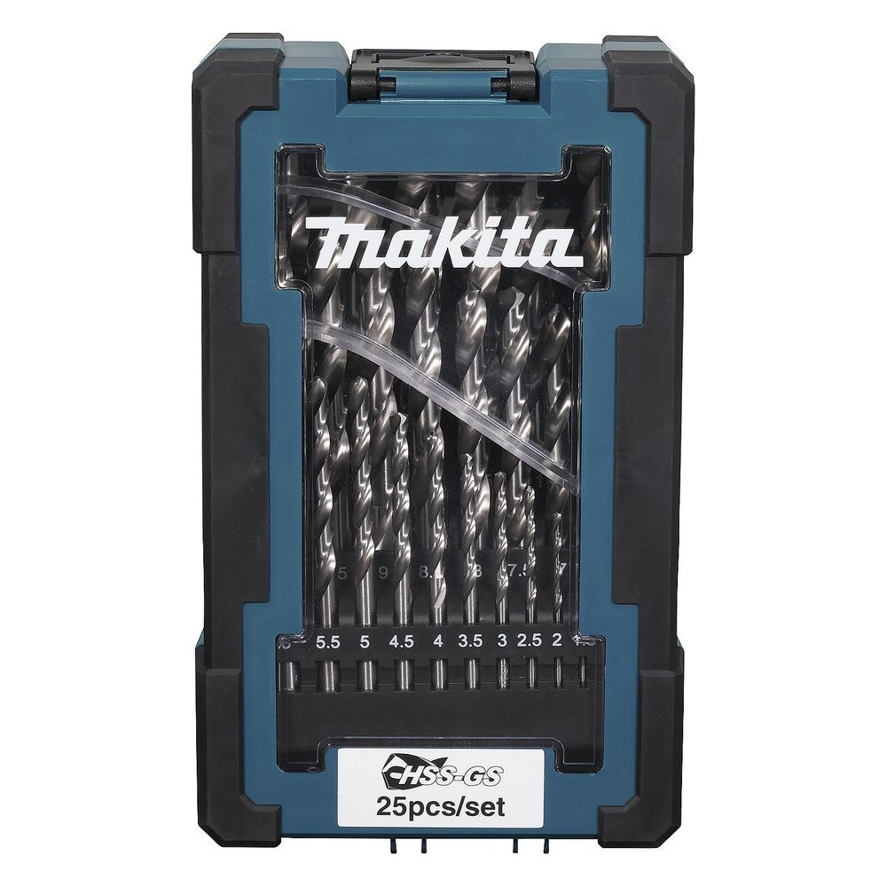 Makita Bohrer-Set D-78368, 1-13mm, HSS-GS, 25-teilig... MAKITA-D-78368  (Abb. 4)
