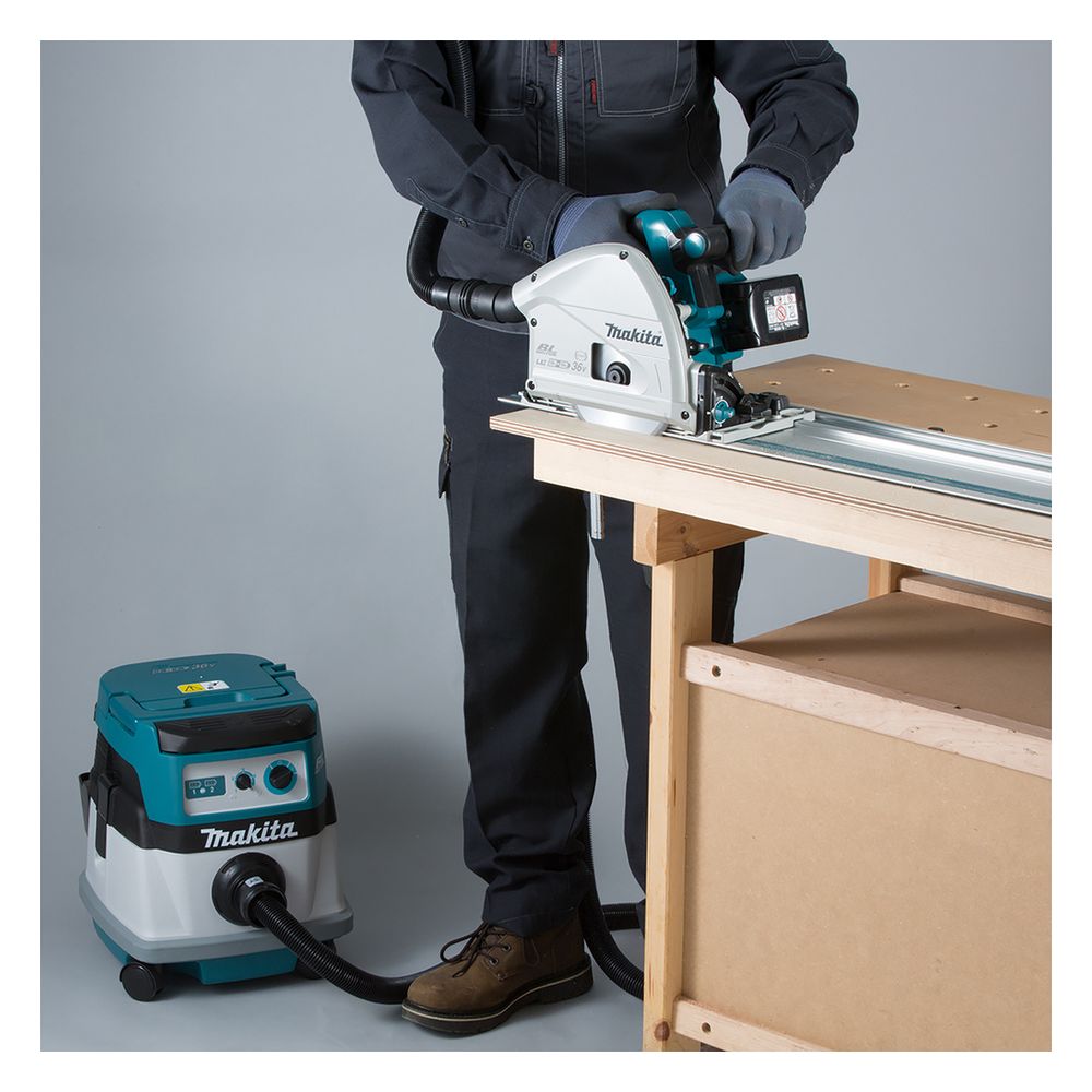Makita Akku-Tauchsäge DSP600ZJ, 2x18V, 165x20mm, 56mm Schnitttiefe, 5,1kg, inkl. MAKPA... MAKITA-DSP600ZJ 0088381844291 (Abb. 9)