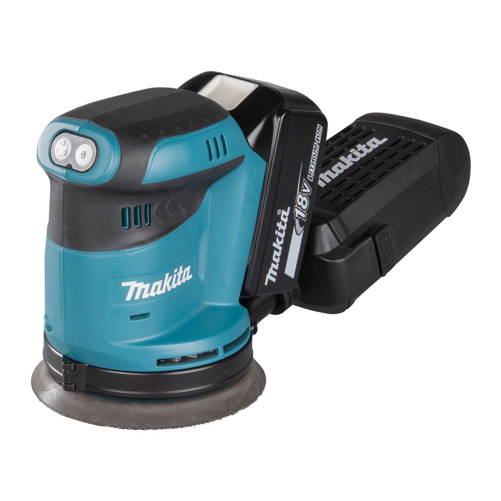 Makita Akku-Exzenterschleifer DBO180, 18V, 125mm, 7.000-11.000 min-1, 2,8mm Schwingkreis... MAKITA-DBO180Z  (Abb. 3)